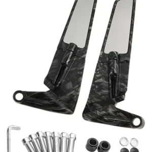 Espejos Aleron Naked Tipo Carbono Forjado Universal