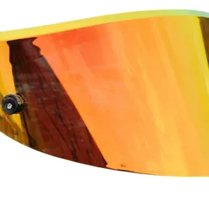 Visor Para Casco Agv Corsa Pista Dorado Humo