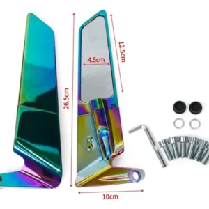 Espejos Aleron Naked Tornasol Grande Universal