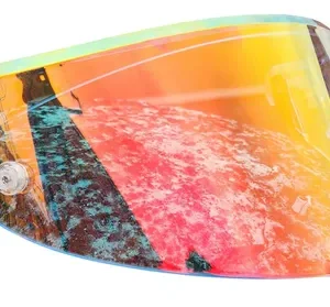 Visor Para Casco Agv Corsa Pista Dorado Traslucido