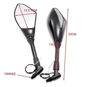 Espejos Con Direccionales Para Motos Naked