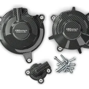 Protector Motor Ninja 400 500 Z400 Tipo Carbono