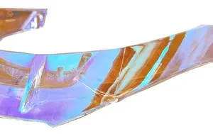 Alerón Spoiler Agv Pista Corsa Azul Translucido