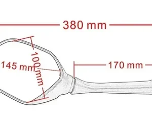 Espejos Yamaha R3 Nuevos Retrovisor