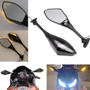 Espejos Con Direccionales Motos Carenadas Lujo Ninja Cbr Rs
