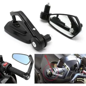 Espejos Cafe Racer Lujo Moto Universal Tradicional