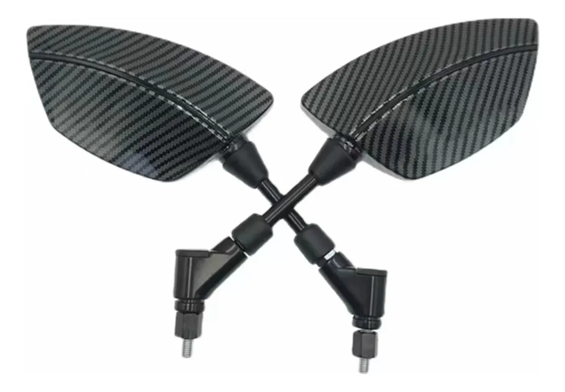 Espejos Tipo Carbonopara Moto Universales